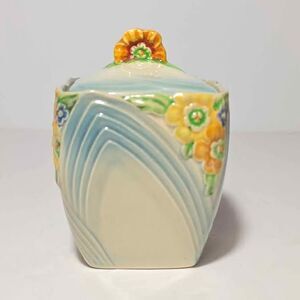 Royal Winton Grimwades Jam Jar Art Deco Vintage